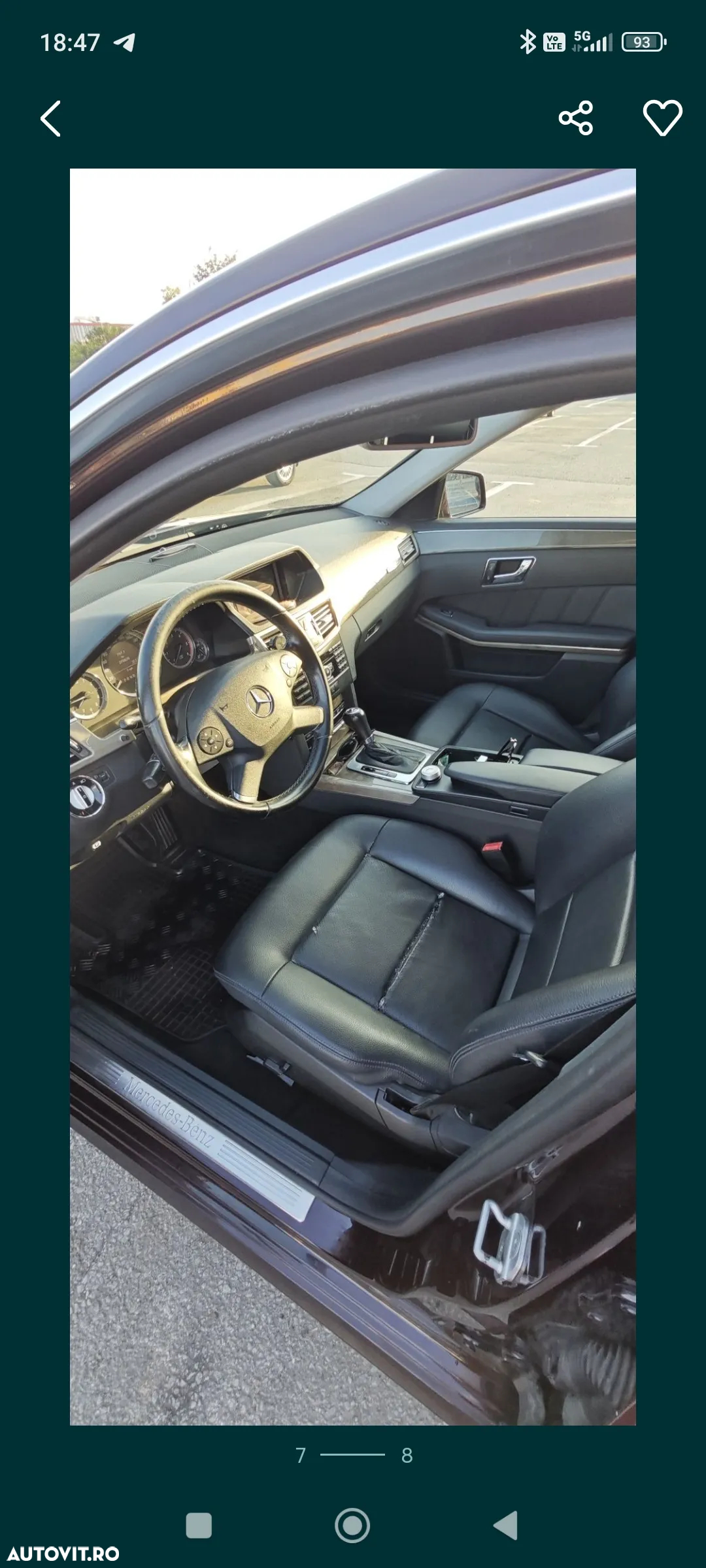 Mercedes-Benz E 200 CDI DPF BlueEFFICIENCY Automatik Elegance - 7