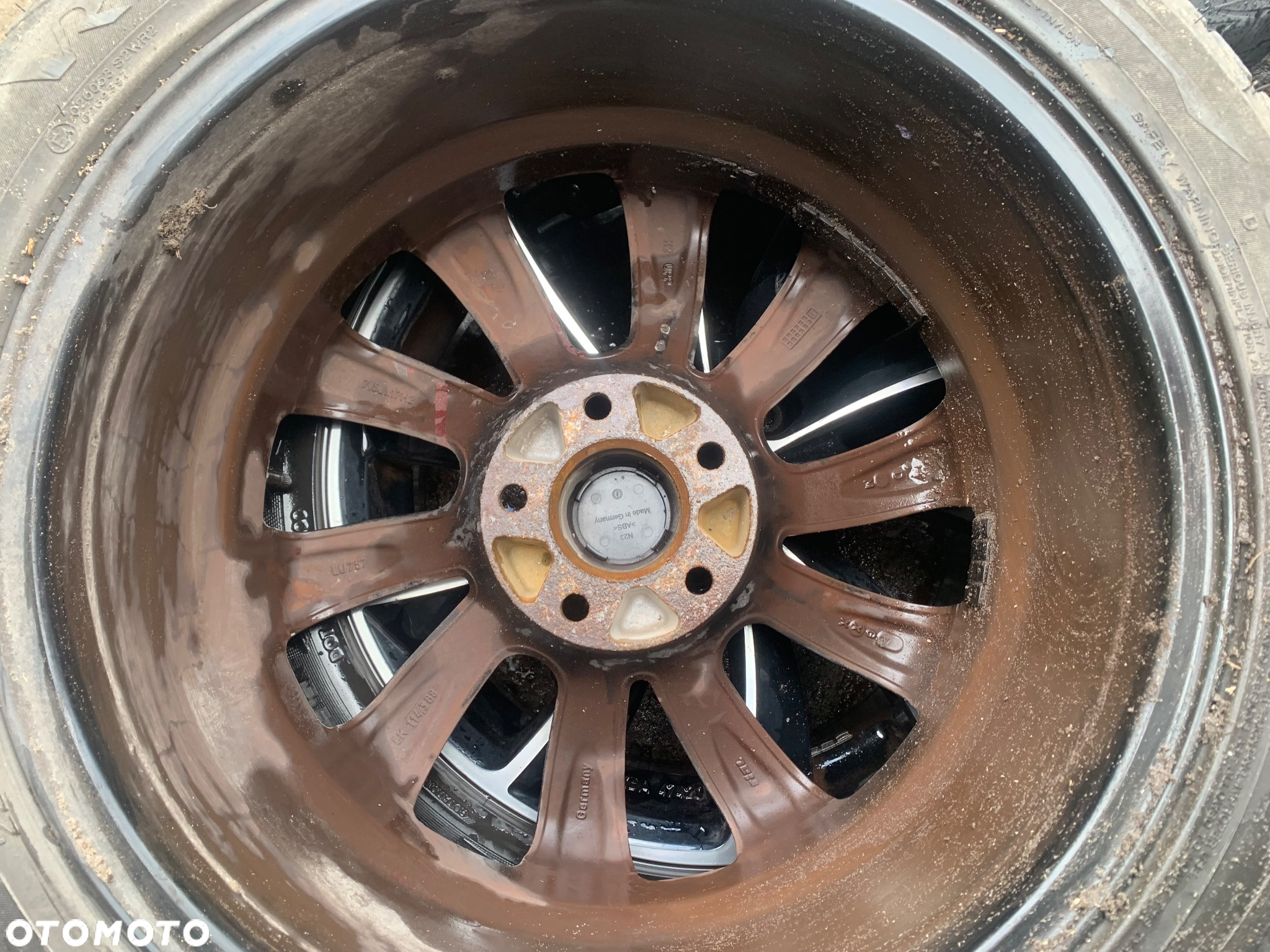 Felga felgi 17 cali aluminiowe alufelgi 5x114.3 otwór 67.1 mazda Toyota - 5