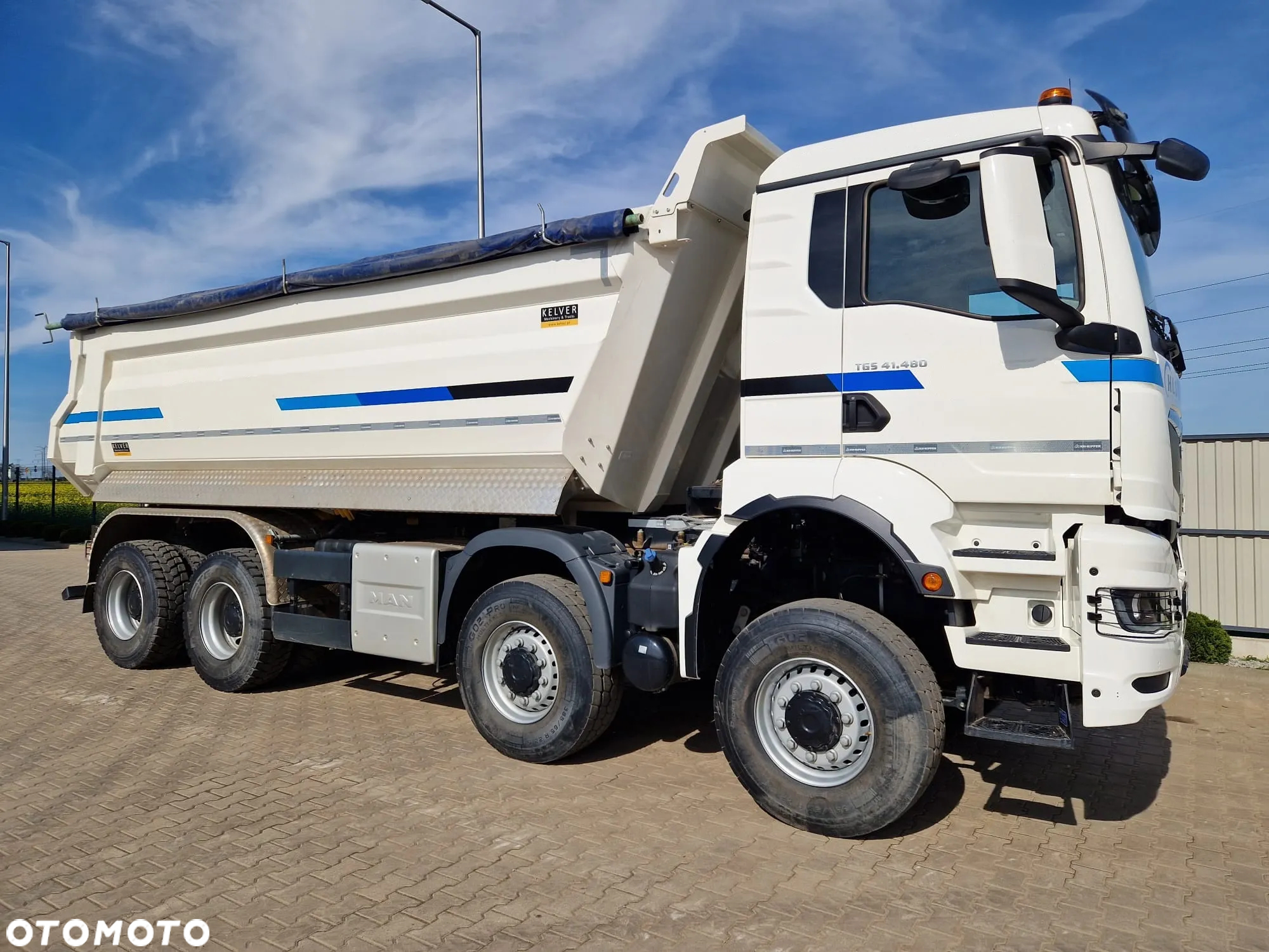 MAN TGS 41.480 8x6 wywrotka tylnozsypowa - 2