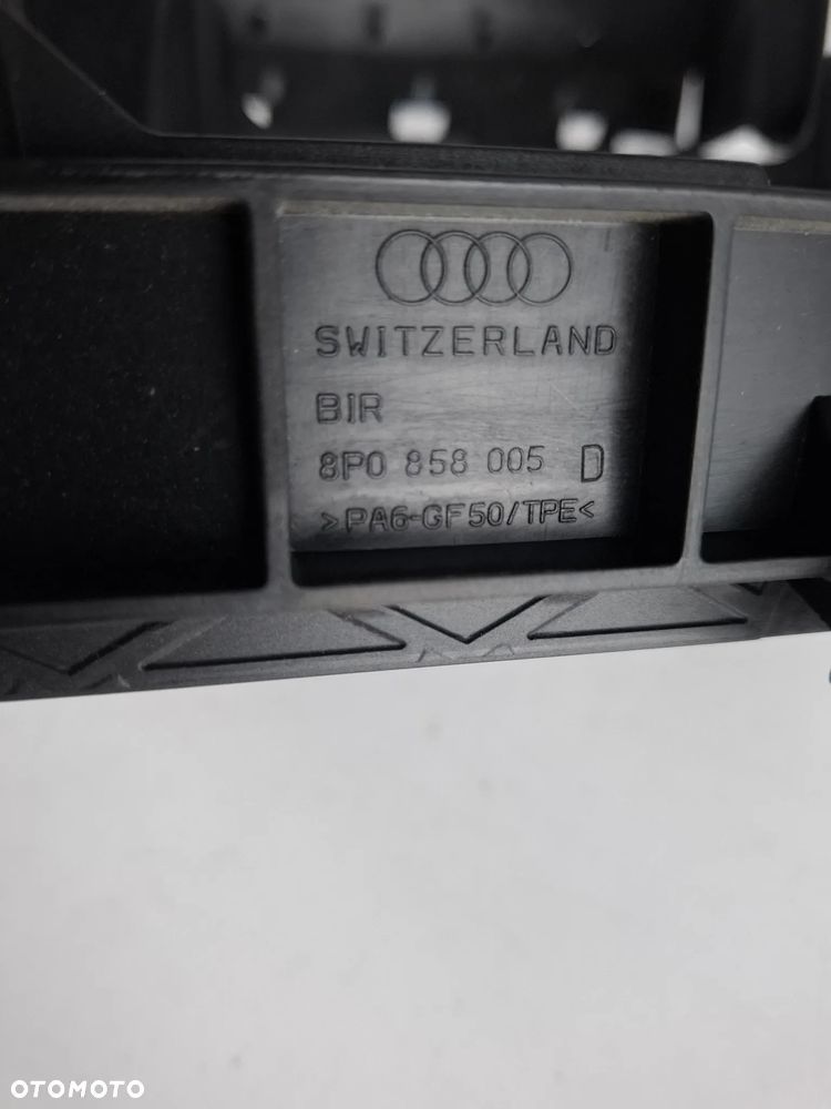 Mocowanie Ramka Kosz Dużego Radia 2-Din 2Din Audi A3 8P 8P0858005D - 8