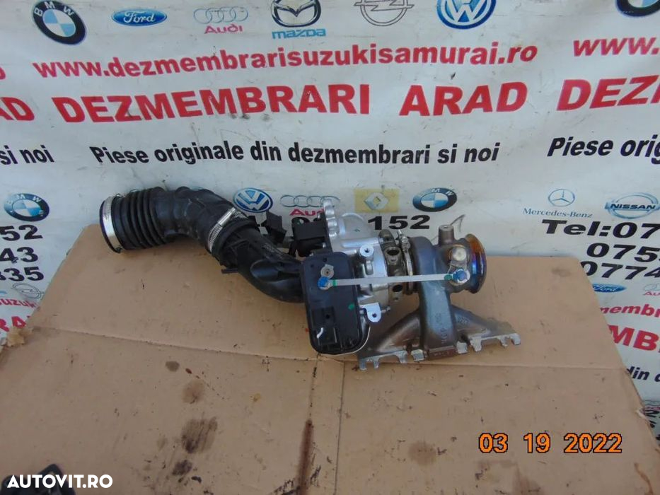 Turbina Dacia 1.3tce 7000km ca noua Duster Dokker Renault Captur Kadja - 2