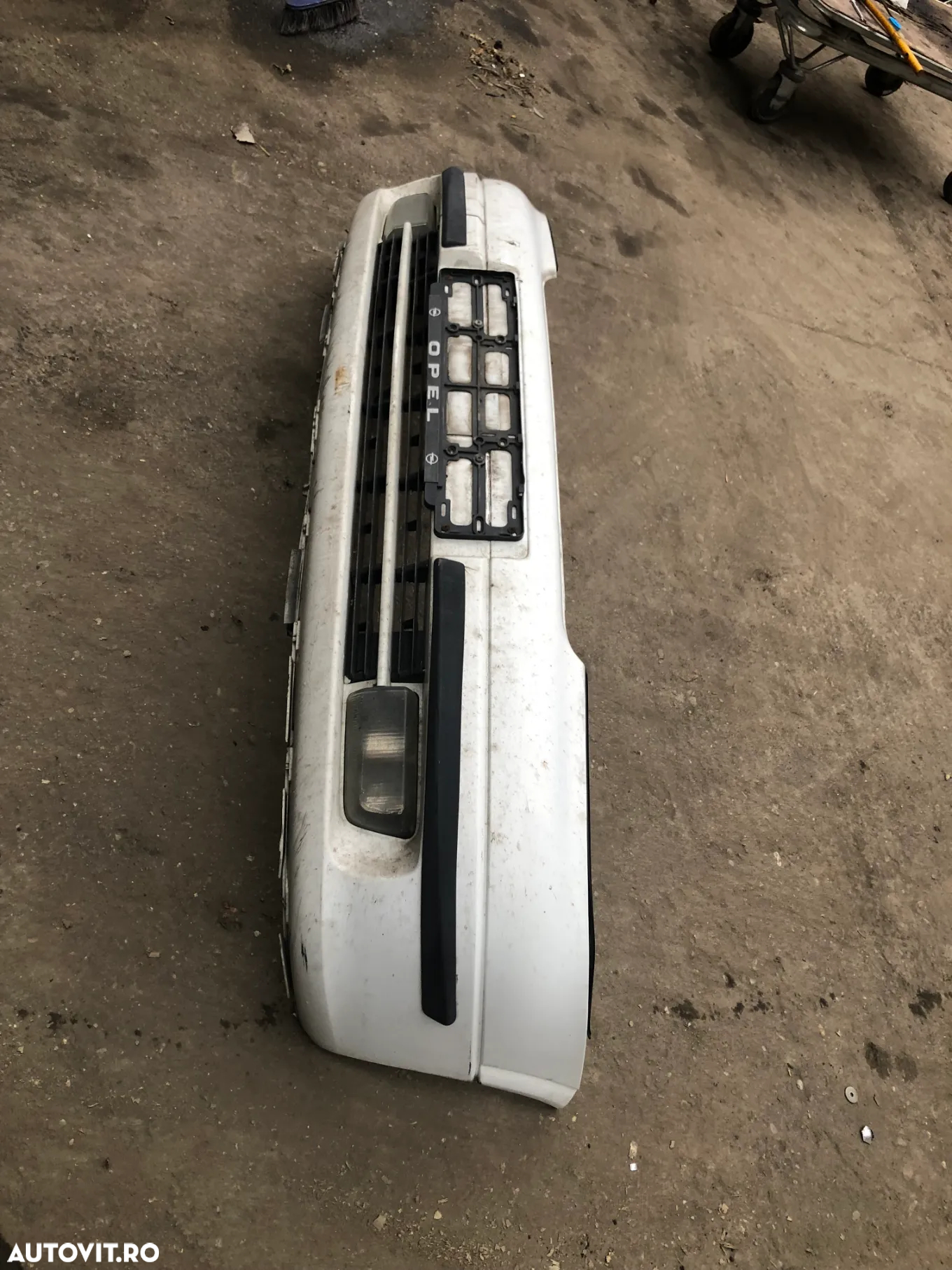 Bara fata Opel Astra G alb 2003 cu proiectoare - 5