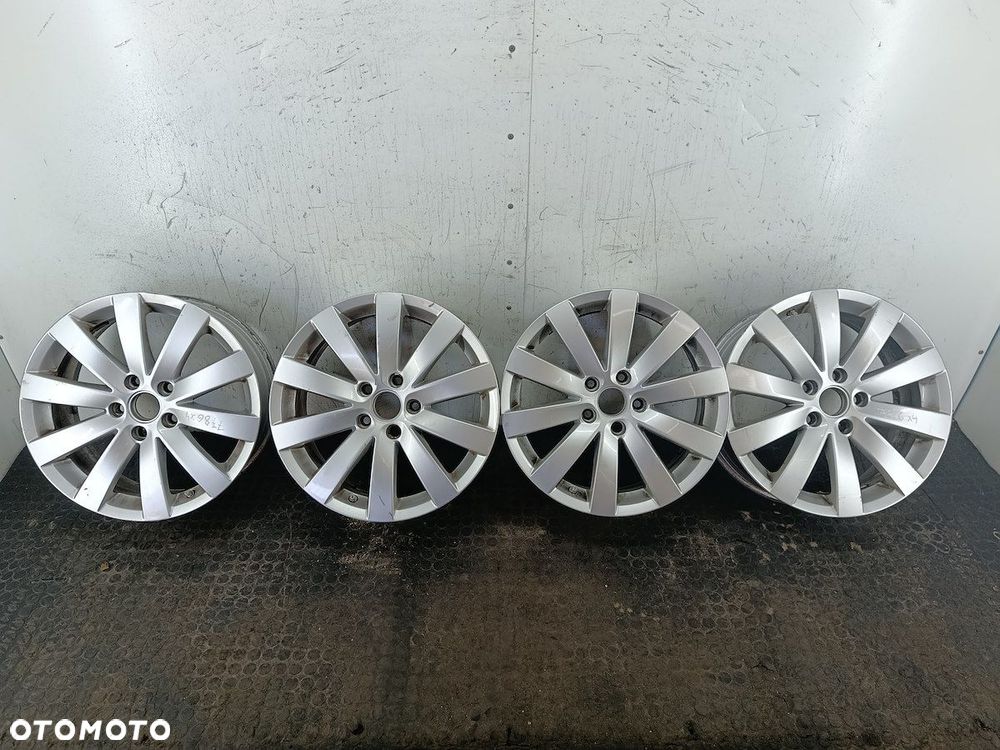 FELGI ALUMINIOWE KOMPLET 17 VW PASSAT B6 3M601025X  5.5JX17  ET42 - 2