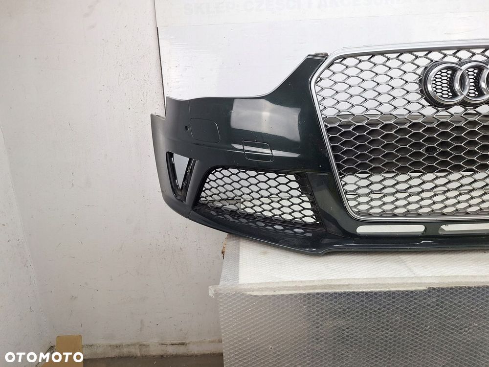 ZDERZAK AUDI RS4 RS-4 8K 8K0 B8 LIFT 2012-2016 ORYGINAŁ OE ASO GRILL ATRAPA - 4