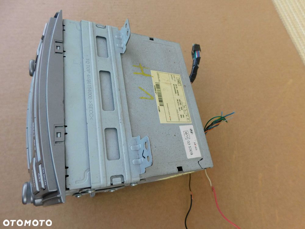 Radio Fabryczne Hyundai 96170-4H060KL Model M800 Starex H1 Oryginał - 4