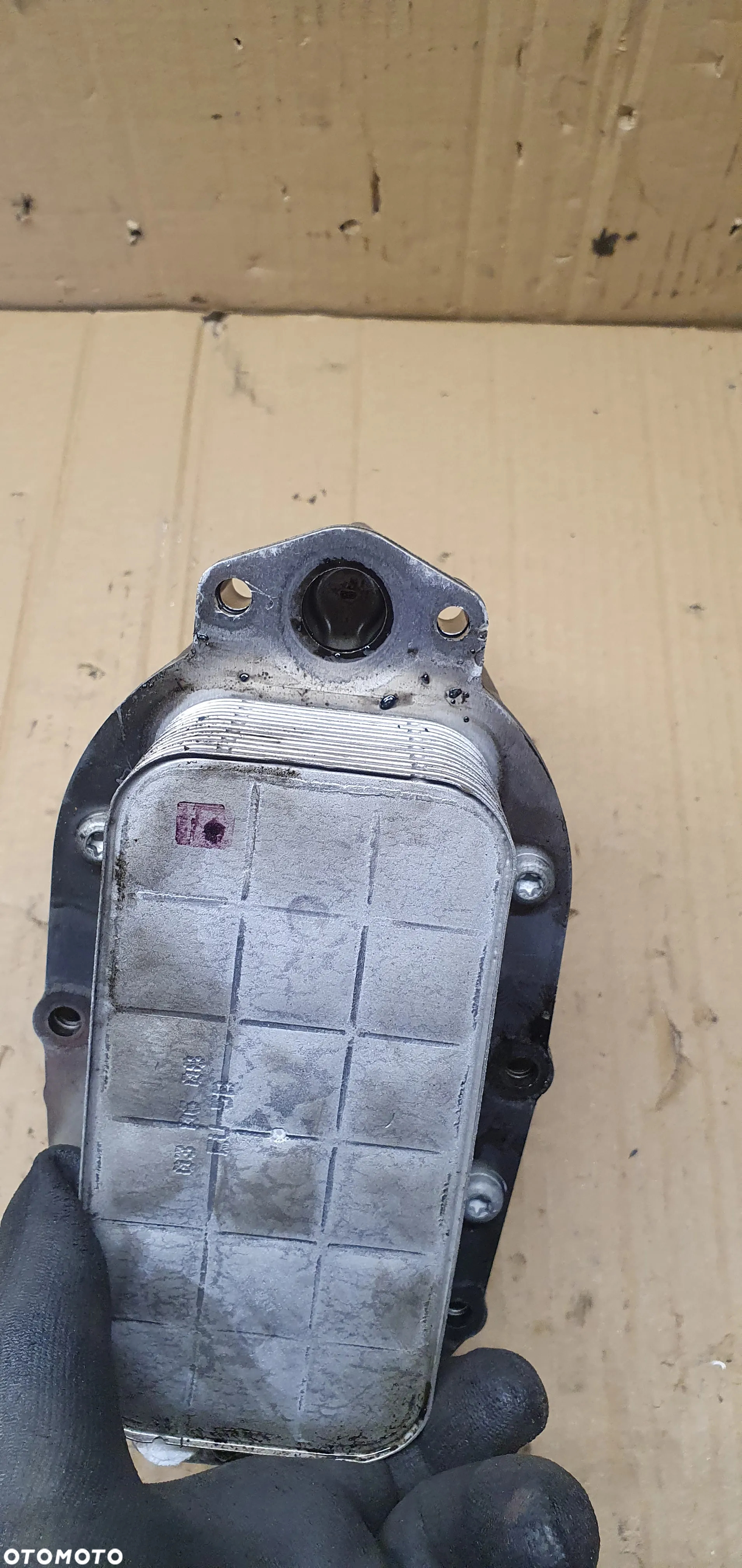 Podstawa obudowa filtra oleju Jaguar XF X250 2.7 TDV6 4R8Q-6C711-DA - 5
