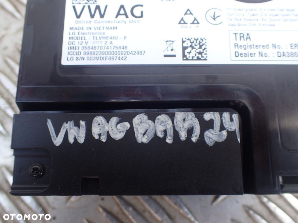 MODUŁ STEROWNIK AUDI 10A035284B RADOM - 2