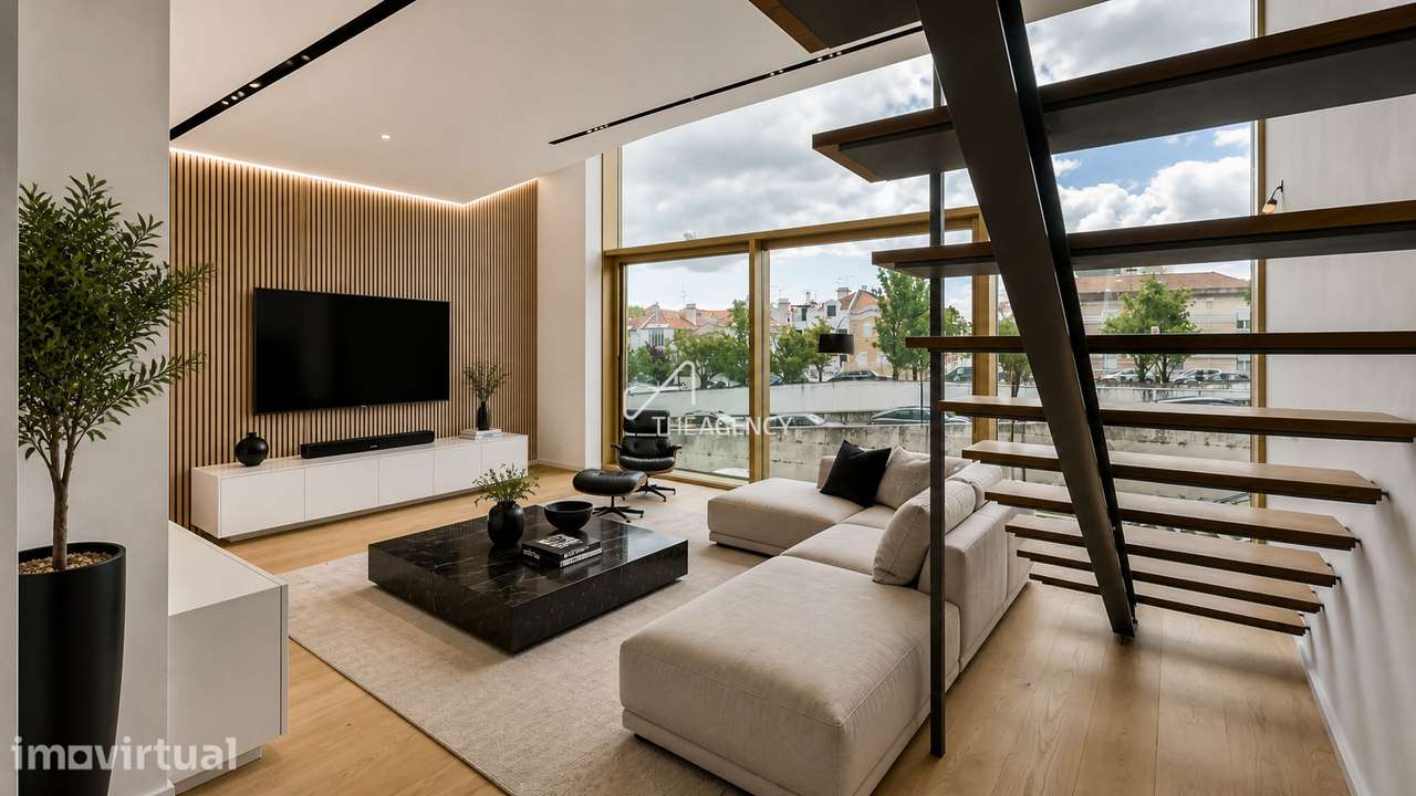 Duplex T1+1 com Espaço Exterior em Localização Premium em Lisboa - Grande imagem: 3/34