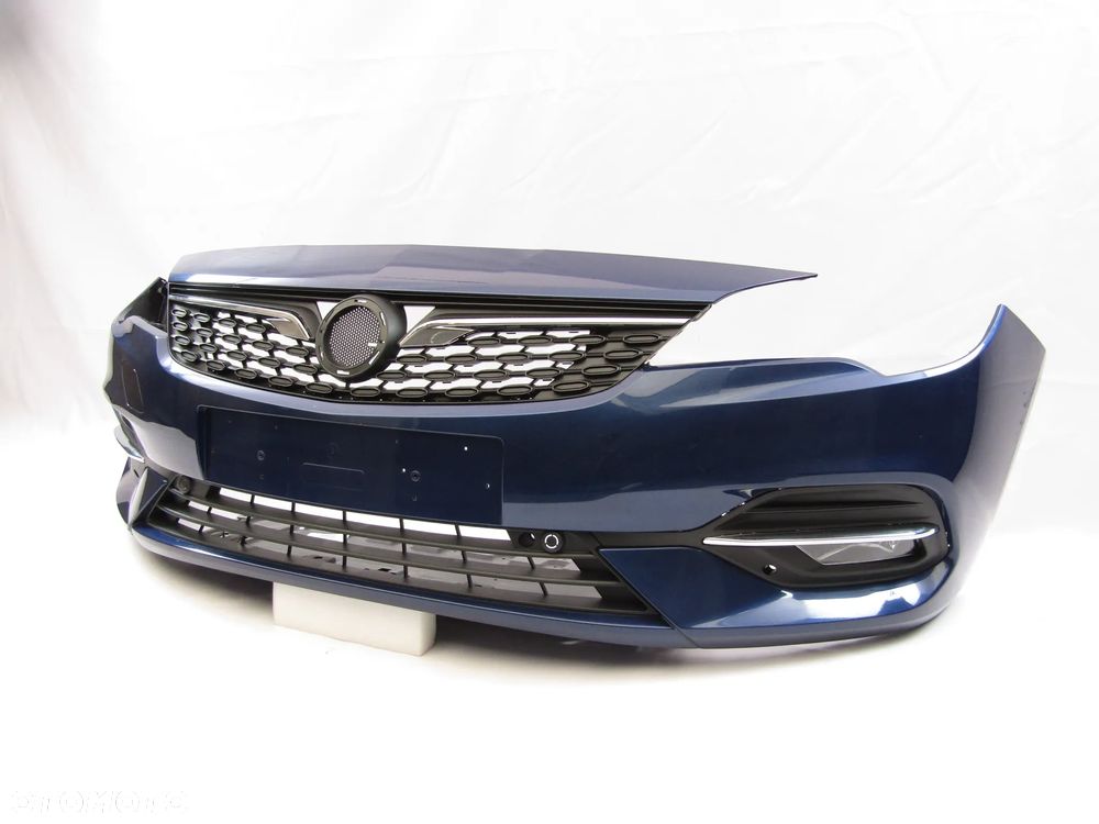 Zderzak przedni Opel Astra K 19-22  Pdc-4  + Atrapa Lakier 23F - 1