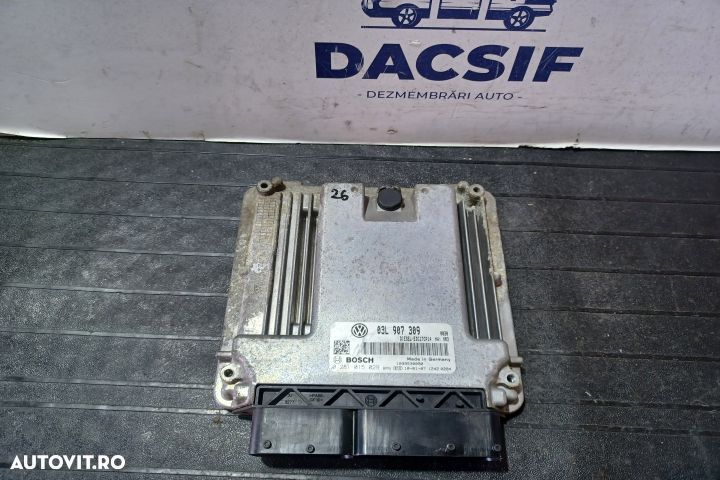 Calculator motor ECU 03L907309 0281015029 - 2.0 CBDC 03L907309 028101 - 1