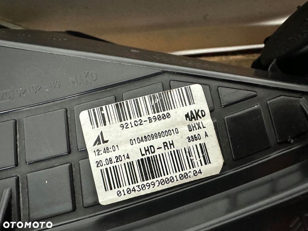 lampa przod przednia prawa hyundai i10 ii 2 2013- europa cala 92102-b9000 - 7
