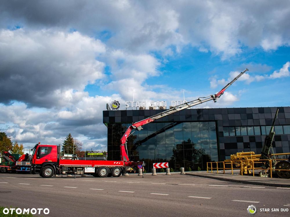 Iveco STRALIS 460 6x4 HMF 4020-K5 Fly Jib Hds Żuraw - 5