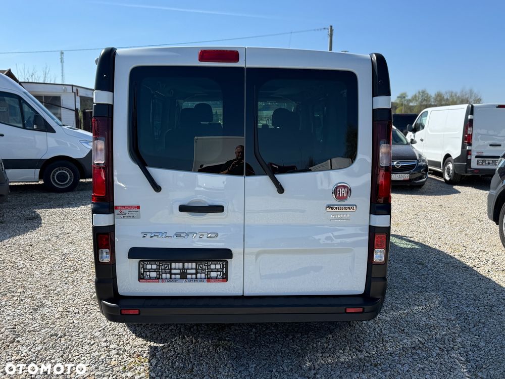 Fiat TALENTO EcoJet 125 LONG / BRYGADOWY 6 miejsc/klima/tempomat/2 tony na haku/bezwypadkowy/Import Niemcy - 7