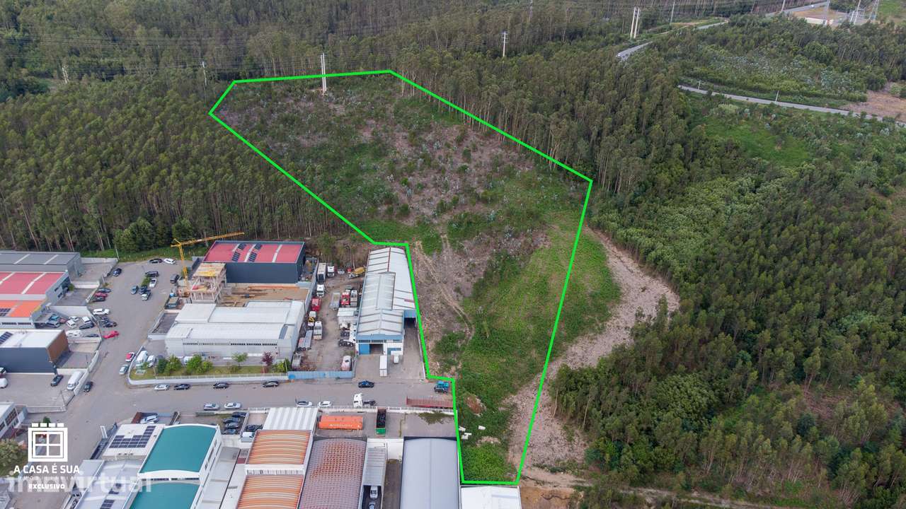 Terreno Industrial de 22.830 m2 no Cavaco, Santa Maria da Feira - Grande imagem: 2/14
