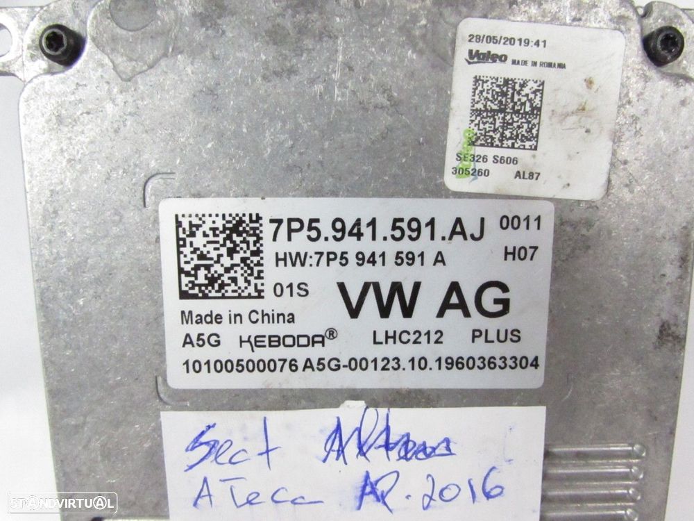 Centralina / Balastro Seminovo/ Original SEAT ATECA (KH7)/SKODA FABIA II (542)/V... - 3