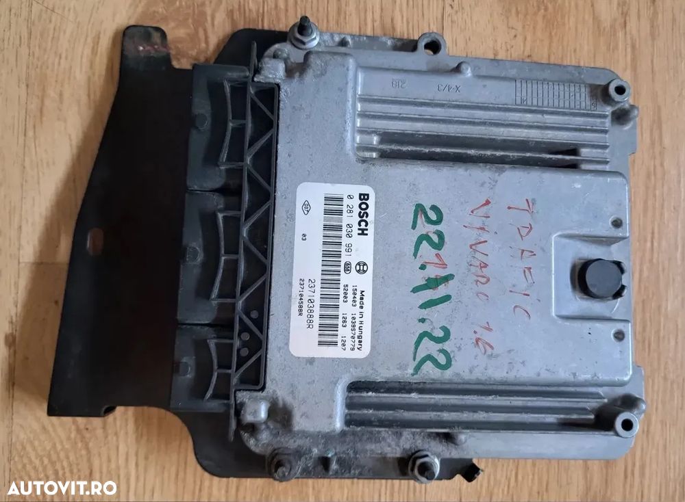 Calculator motor ECU renault trafic, opel vivaro 1,6 - 1