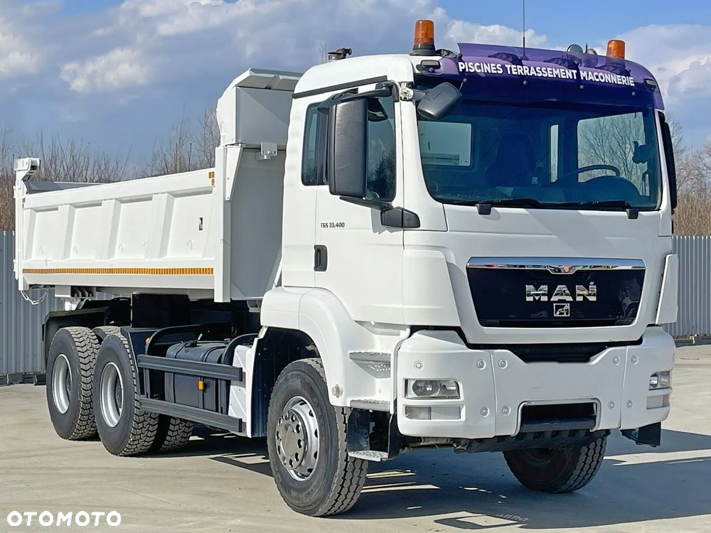 MAN TGS 33.400 * Wywrotka 5,10 m * 6x4 * STAN BDB - 3
