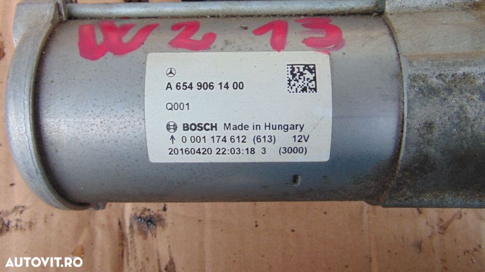 Electromotor Mercedes w213 w205 2.0cdi 2.2cdi tip motor 654 Mercedes - 2