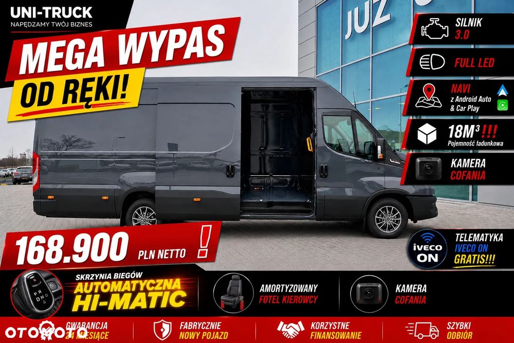 Iveco IMPONUJĄCA KUBATURA 18m3, ŚWIETNA DOSTĘPNOŚĆ, MINIMUM FORMALNOŚCI - 2