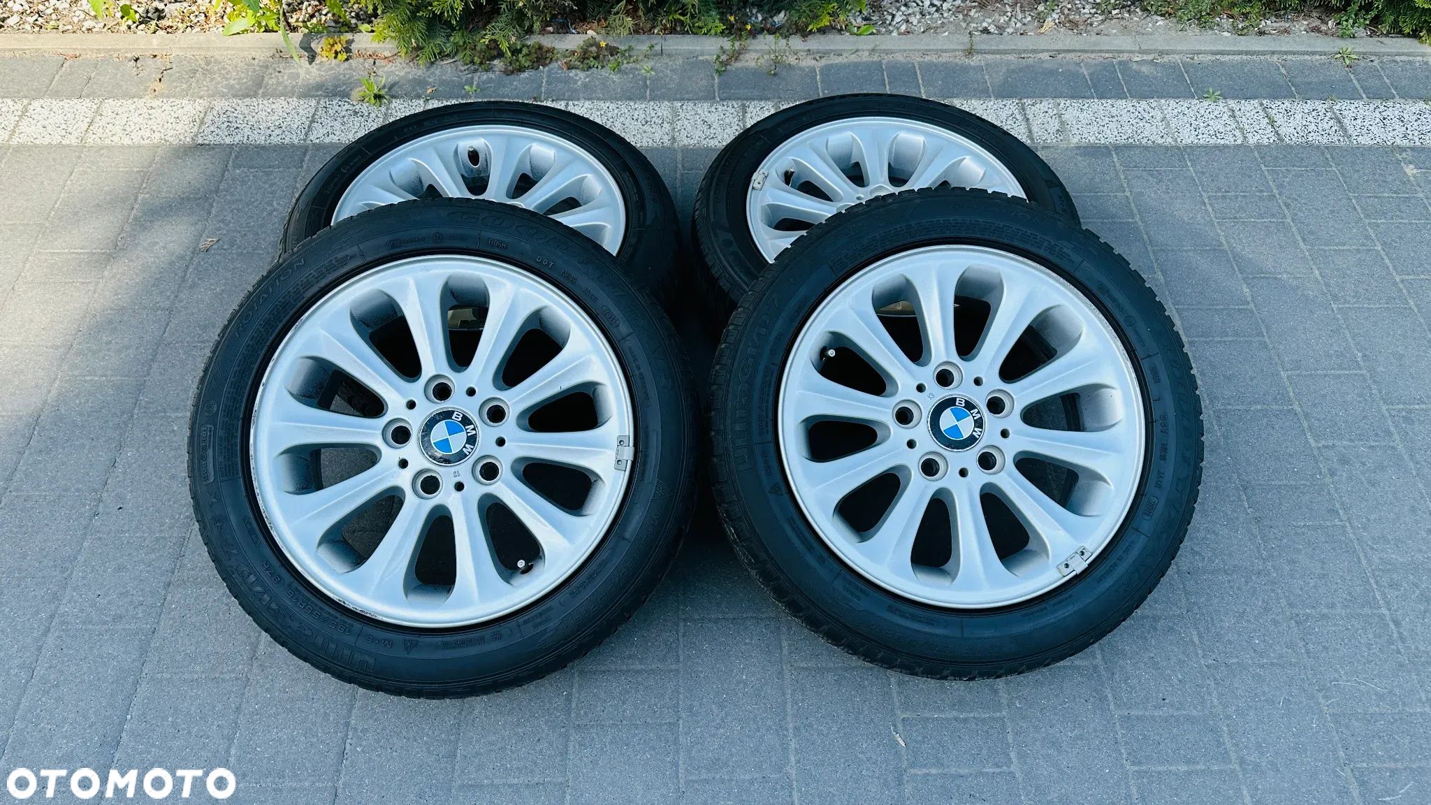 FELGI ALUMINIOWE 195/55 BMW 6.5Jx16H2 ET42 5x120 6775618 r16 5x120 Koła Alufelgi E60 E90 E87 - 1