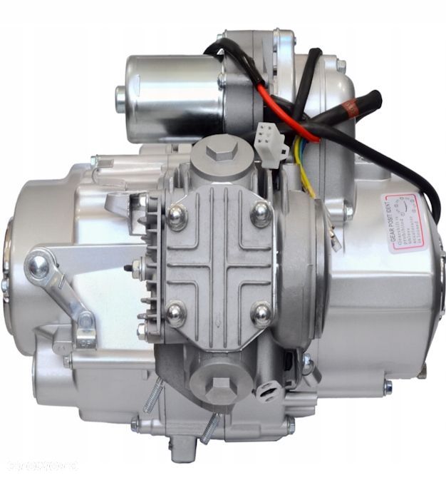 silnik poziomy 139fmb, 50cc 4t, 4-biegowy manual srebrny junak romet king - 4