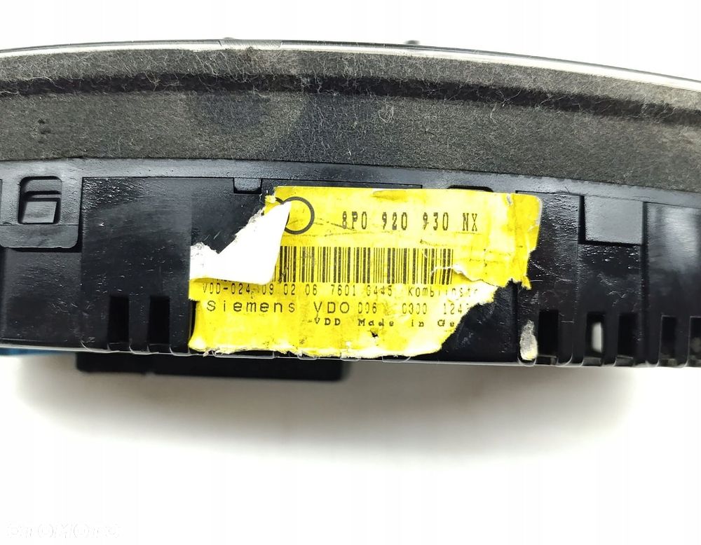 ZEGARY LICZNIK AUDI A3 8P 8P0920930NX - 3
