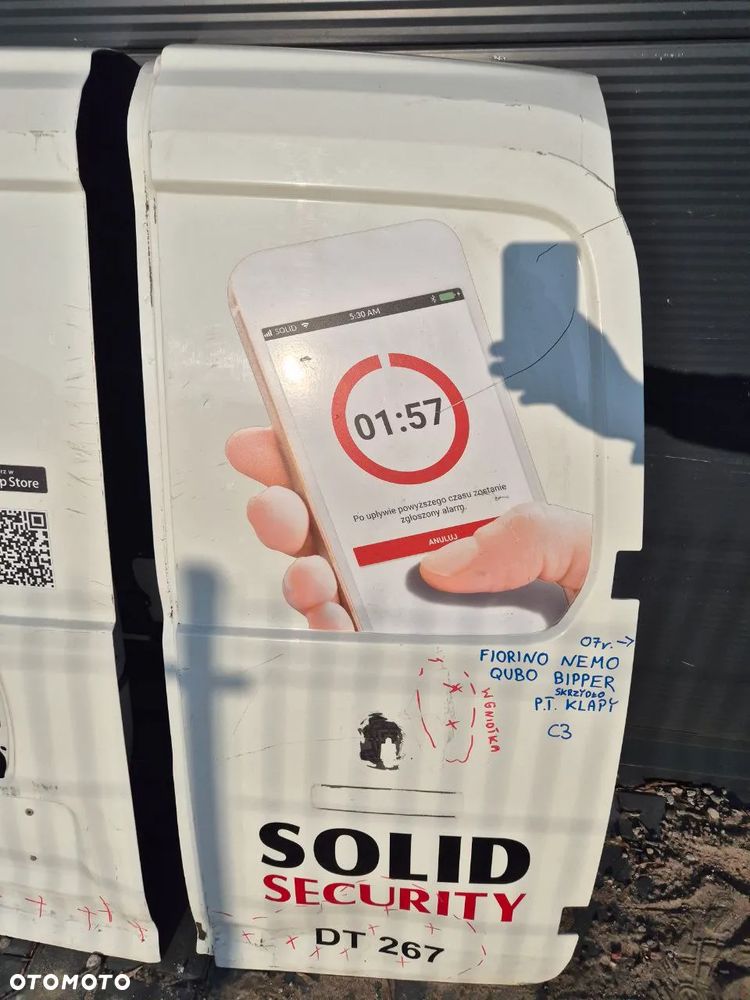 DRZWI FIAT FIORINO / NEMO / BIPPER / QUBO - 13