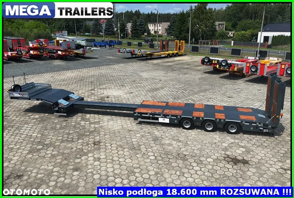 Inny Niska podłoga 13,60 + 5,0 m ROZSUWANA - najazdy dł. 4,0 m !!! - 3