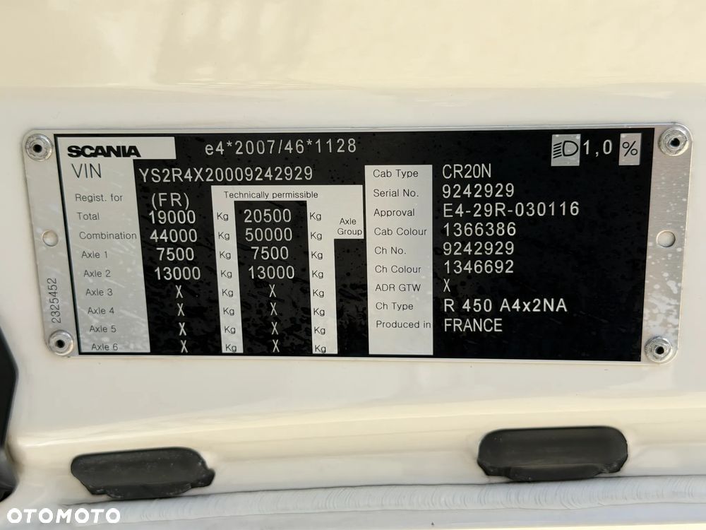 Scania R450 EURO 6 / 2018 / BEZ EGR / RETARDER / FULL SPOILER - 27