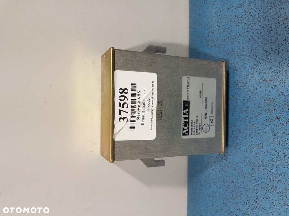 RENAULT ILIADE STEROWNIK ABS. 5010143932 - 1