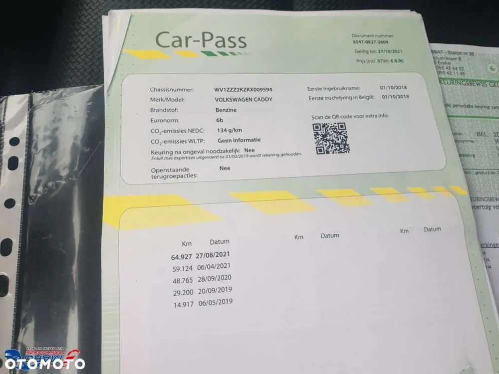 Volkswagen CADDY LONG DSG MAŁY PRZEBIEG Z POTWIERDZENIEM - 32