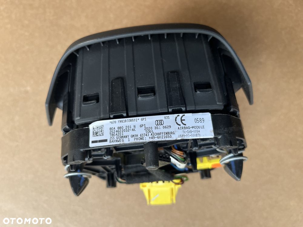 KONSOLA AUDI Q5 II DESKA ROZDZIELCZA KOKPIT AUDI Q5 80A AIRBAG USA AMERYKA - 8