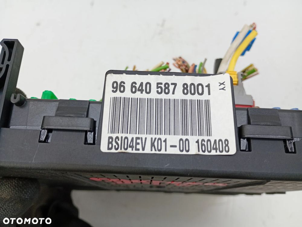 moduł komfortu BSI skrzynka bezpieczników citroen berlingo II peugeot partner II 9664058780 - 4