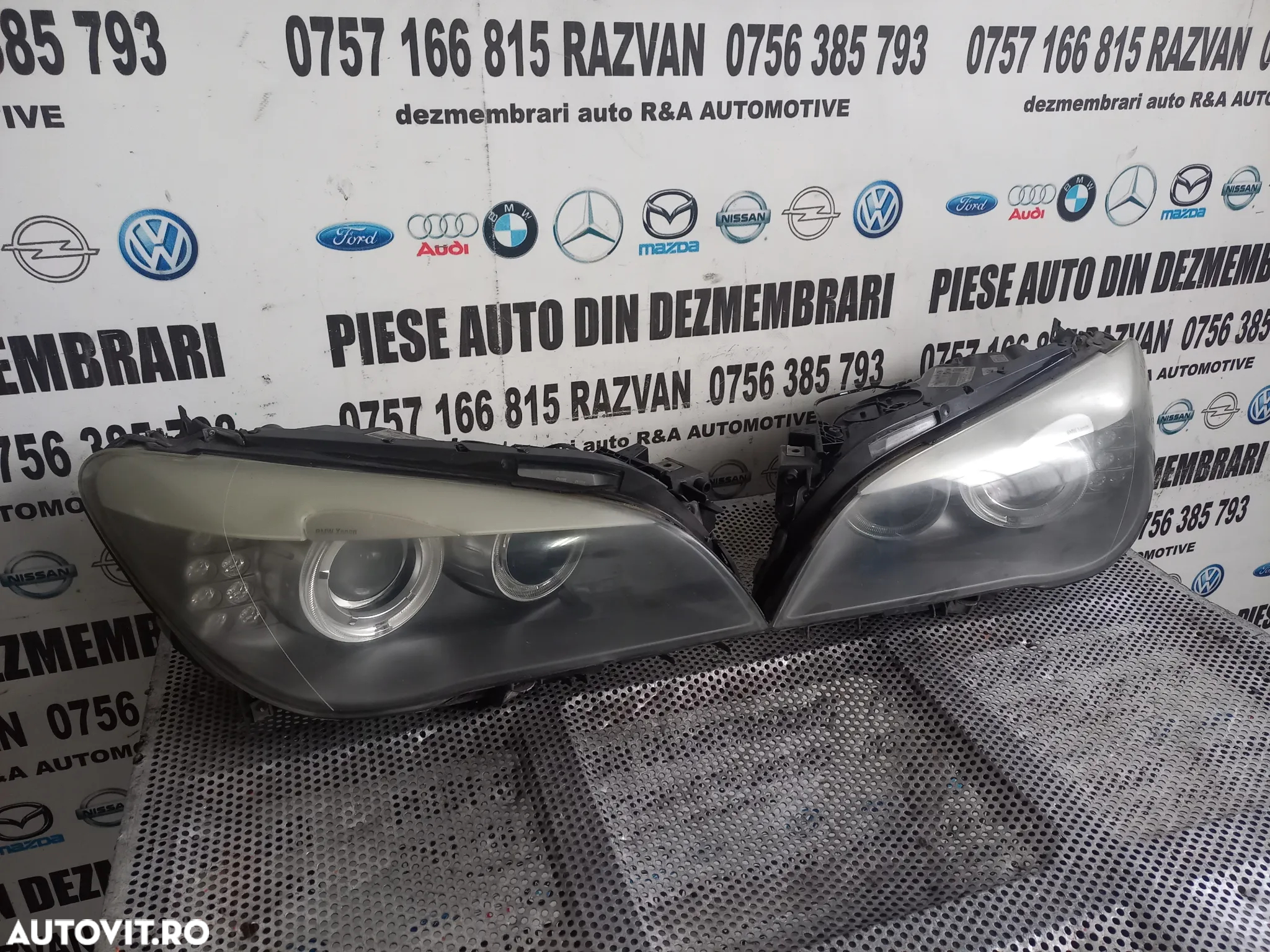 Faruri Far Stanga Dreapta Bi Xenon Led Bmw F01 F02 NFL Complete Cod - 3