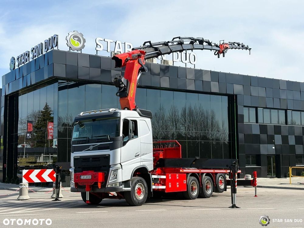 Volvo FH 500 8x4*4 PK65002 Fly JIB HDS Żuraw 7456 godzin Euro 6 Wciągarka - 3