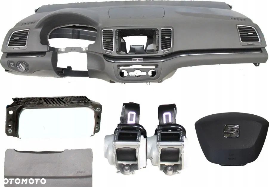 DESKA KONSOLA AIRBAG PASY SEAT ALHAMBRA - 1