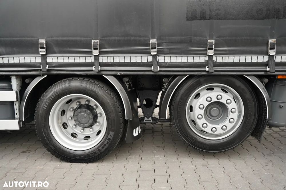 DAF XF 480 / COMBINAȚIE TANDEM 120 M3 / TRANSITION / I-PARK COOL / 7.7 M + 7.7 M / WECON / 2022 / - 24