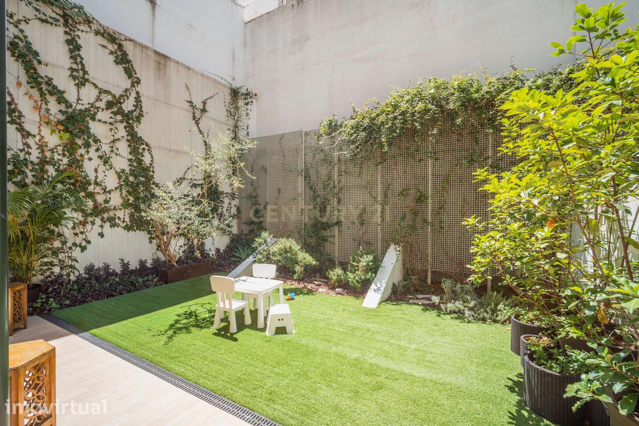 Apartamento Encantador com Jardim Privativo — Santo António, Lisboa - Grande imagem: 5/29