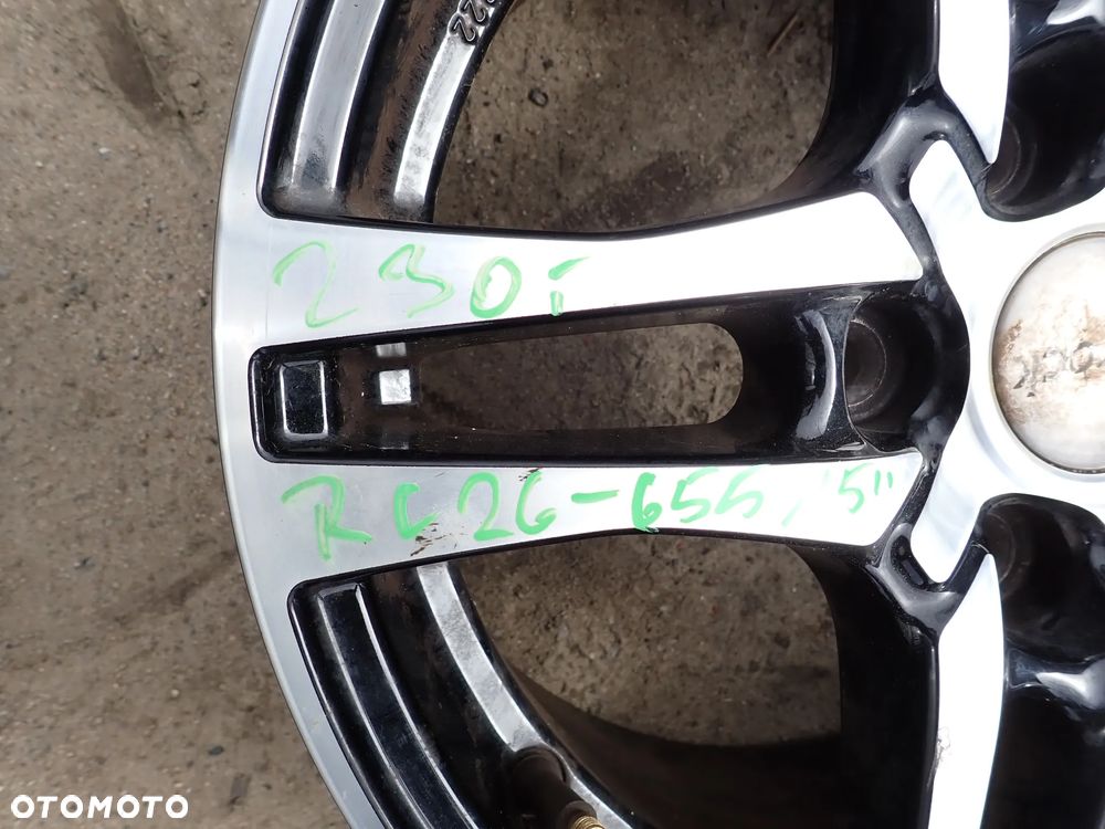 PEUGEOT CITROEN ALUFELGA 15" RC26-655 KBA49222 BROKS RC DESIGN 6.5J ET46 OTWÓR CENTRUJĄCY 72.6 - 3