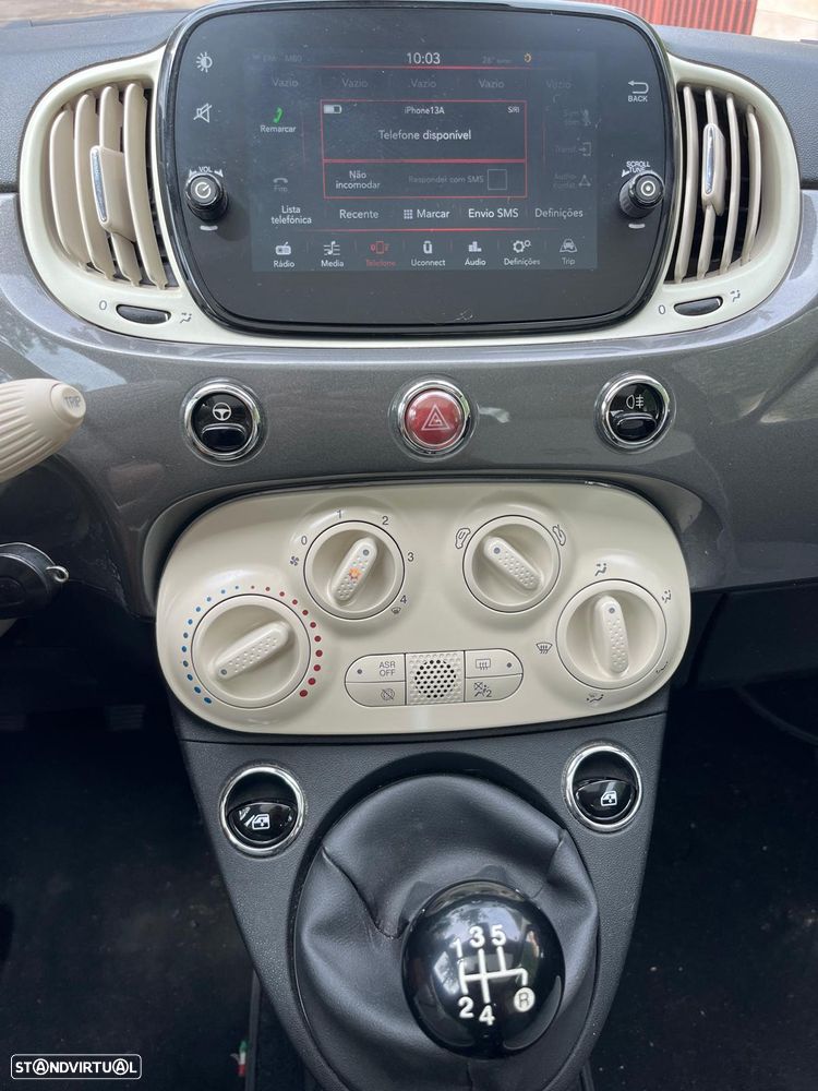 Fiat 500 1.2 Lounge S&S - 8