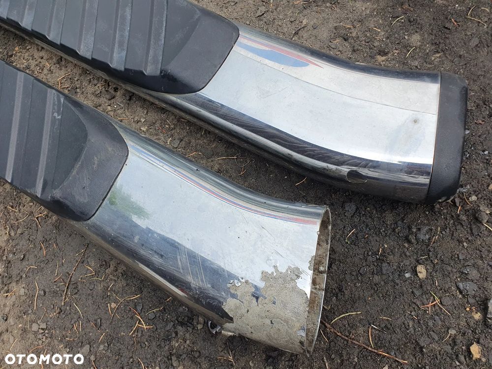 FORD F150 PRÓG PROGI STOPNIE LISTWA LISTWY PROGOWE CHROM KOMPLET 2SZT - 5
