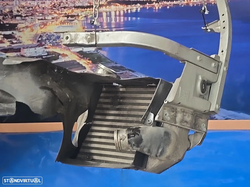 Conjunto Intercooler + Suporte + Resguardo ORIGINAIS para Audi A8 D3 4E (2003–2010) Lado Esquerdo - 1