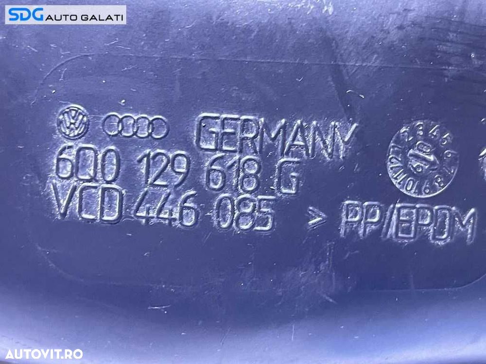Tub Conducta Difuzor Deflector Captare Aer VW Polo 9N 1.9 TDI 2002 - 2008 Cod 6Q0129618G - 5