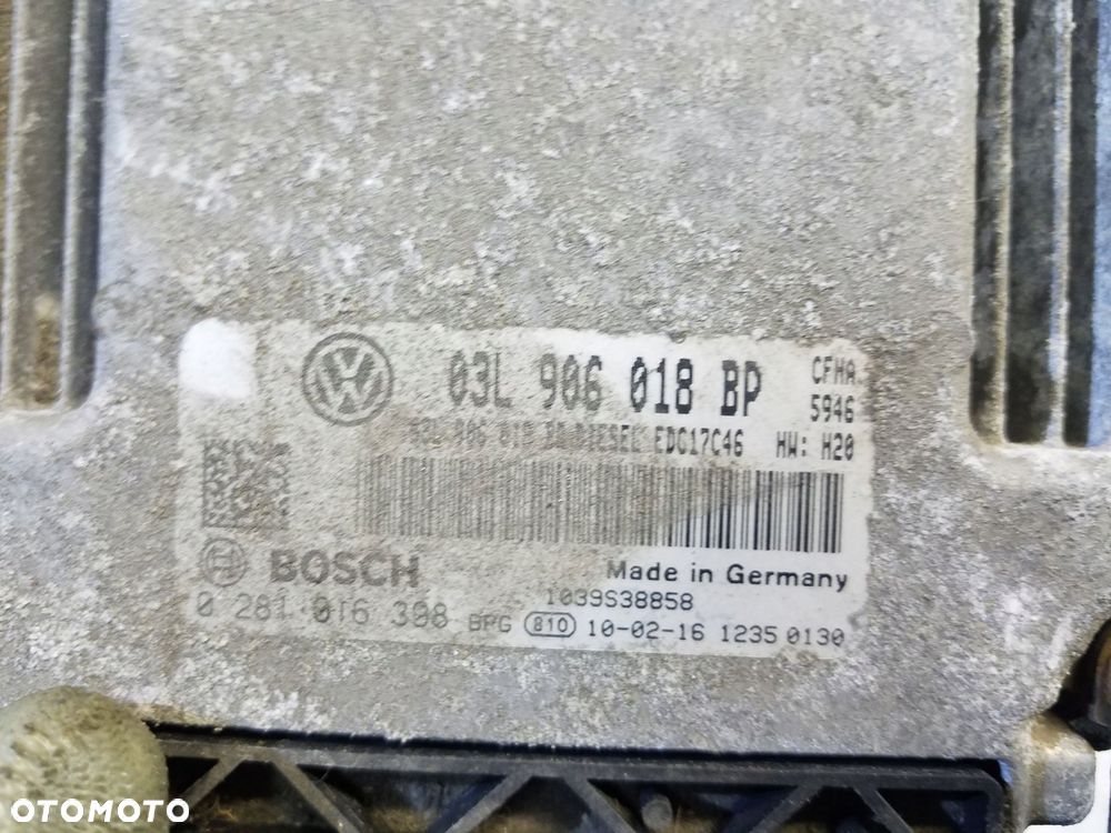 komputer silnika skoda yeti 2.0 tdi 03l906018bp - 2