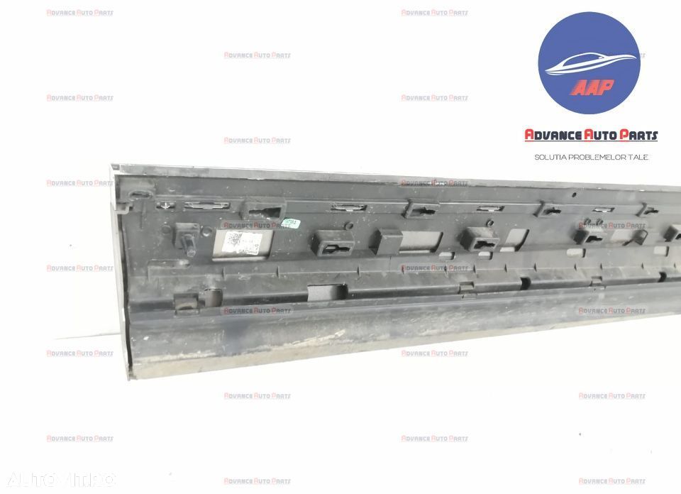 Ornament prag usa dreapta fata original Volkswagen VW Touareg generati - 6