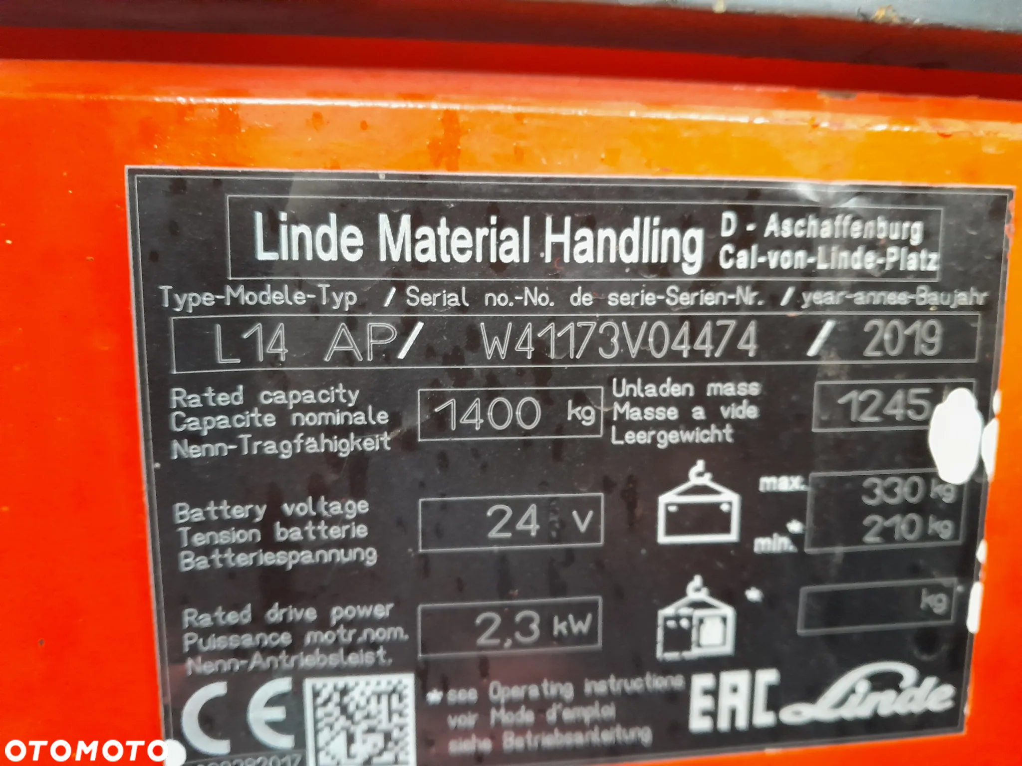 Linde L14 AP - 14
