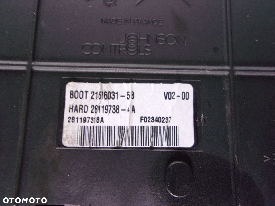 STEROWNIK KOMPUTER BSI peugeot 407 9663510480 - 3