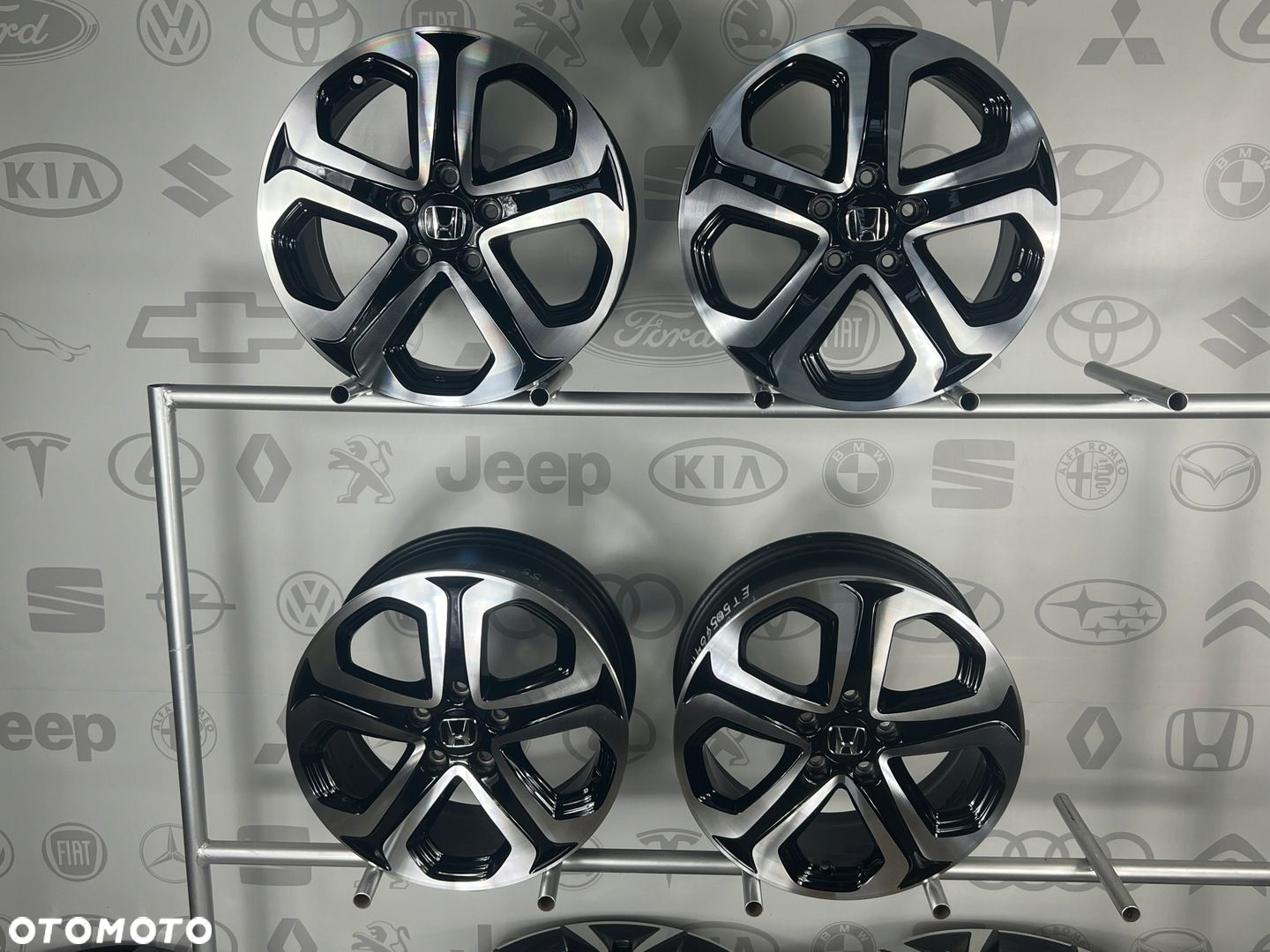 FELGI ALU HONDA CIVIC ACCORD HRV CRV 17 5X114,3 ET55 ORYGINALNE - 3