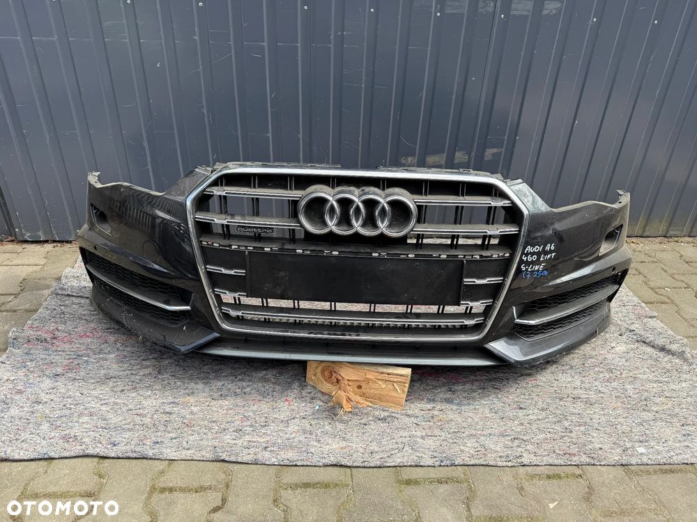 ZDERZAK AUDI A6 4G0 LIFT SEDAN S-LINE ORYGINAŁ CAŁY - 1