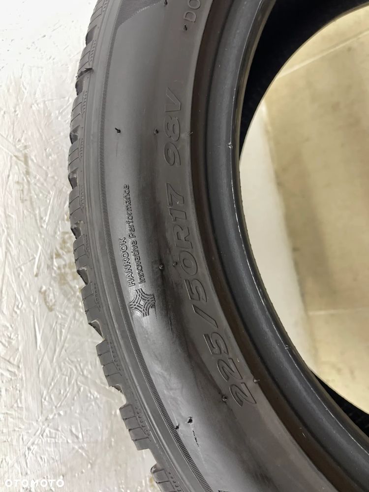 2X OPONY ZIMOWE 2 SZT 225/50R17 2017R HANKOOK WINTER ICEPT RS3 8.0MM 24ROK - 6